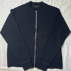 Alexander Wang Bomber Style Full Zip Knit Cardigan Size XS Merino Wool